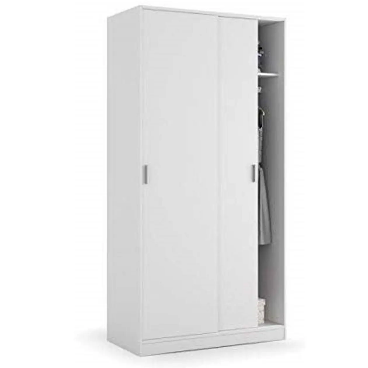 armadio-guardaroba-vestiti-2-ante-scorrevoli-1-ripiano-1-appendiabiti-salvaspazio-martos-con-maniglie-in-metallo-ideale-per-arredare-camera-da-letto-stanza-arredo-100-x-200-x-50-cm-colore-bianco-438014