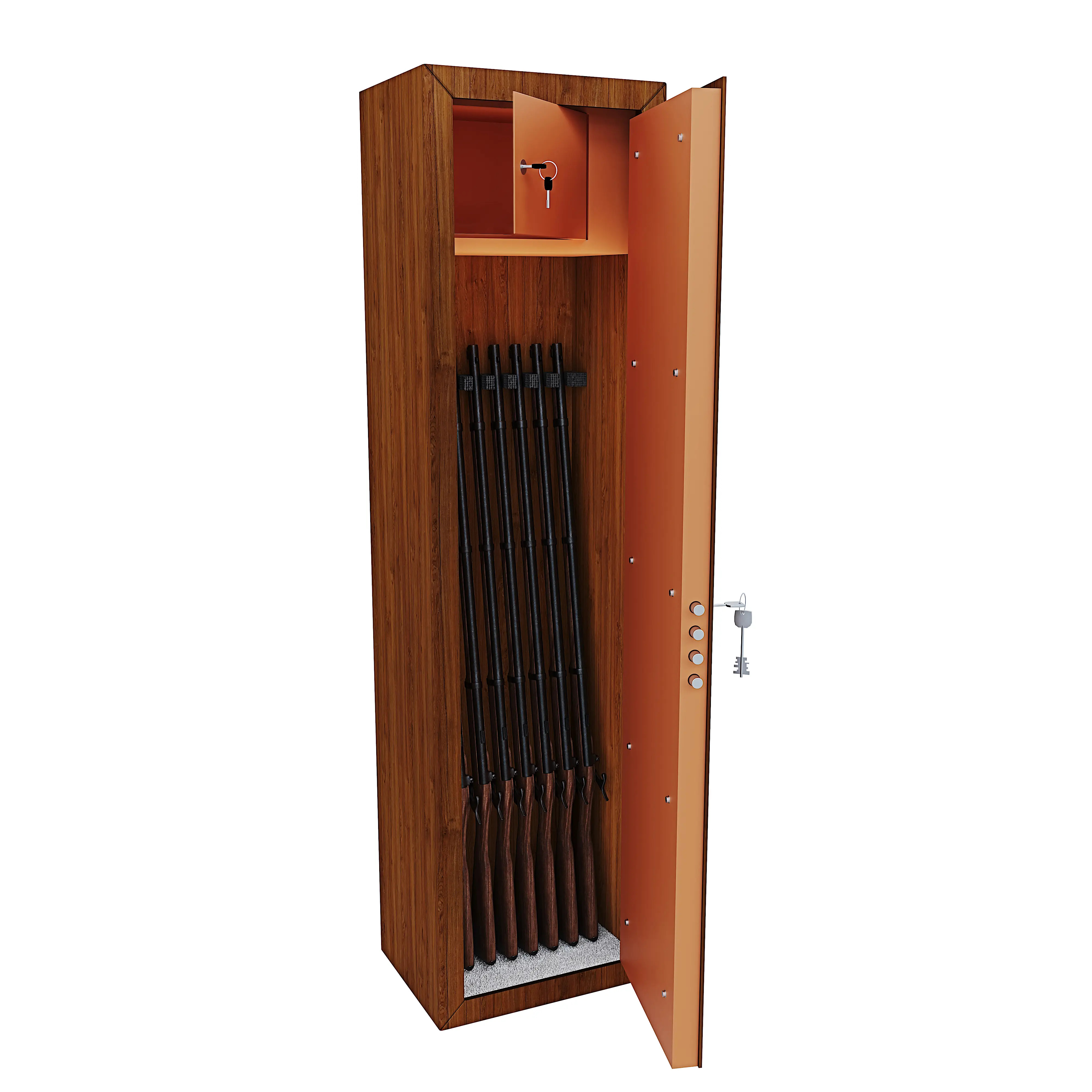 armadio-portafucili-armi-blindato-fuciliera-in-acciaio-effetto-legno-con-cassetto-tesoretto-con-serratura-e-chiave-a-doppia-mappa-cassaforte-sicura-waco-colore-marrone-8-posti-191178-1