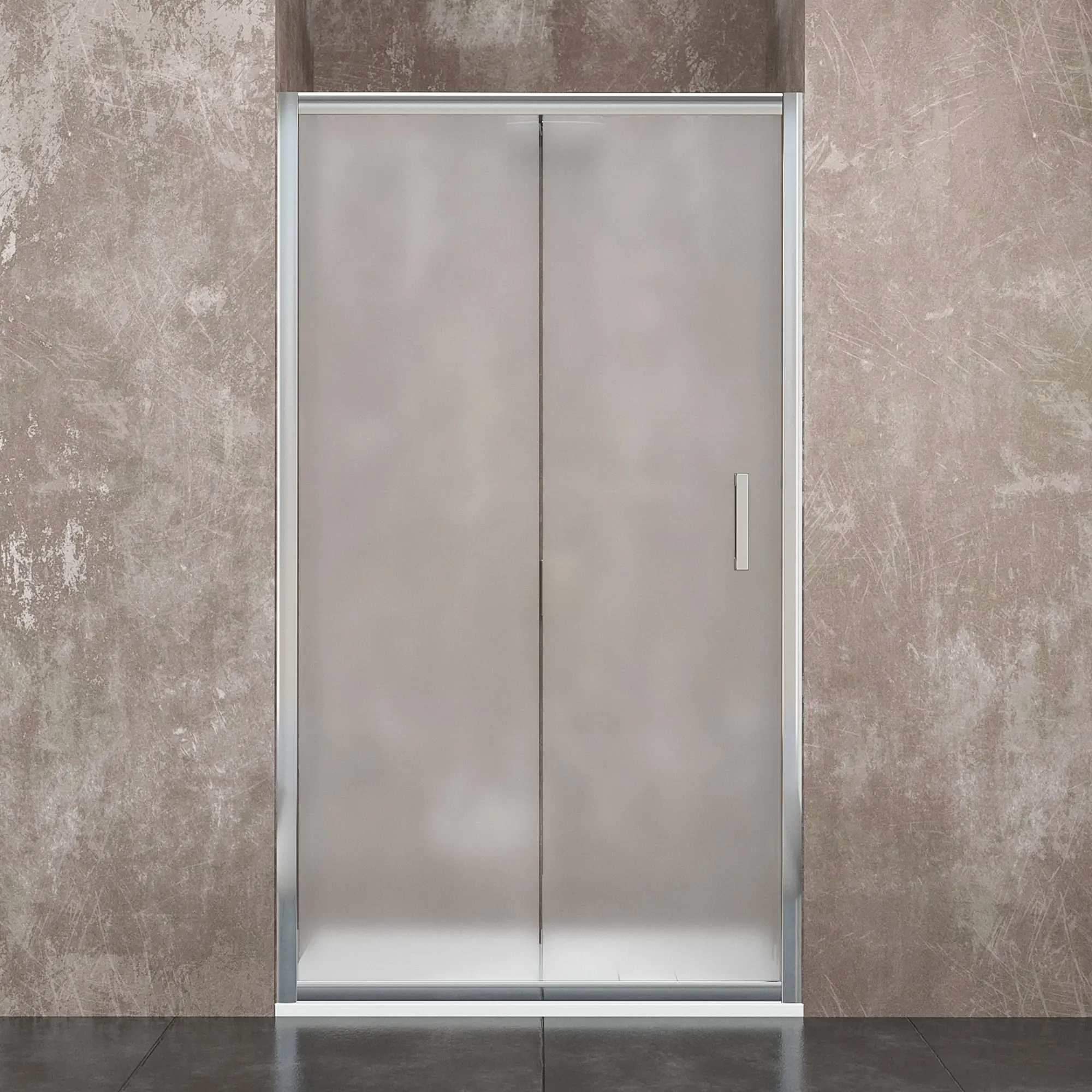box-doccia-a-nicchia-altezza-195-cm-con-apertura-anta-scorrevole-in-cristallo-temperato-satinato-da-6-mm-porta-bagno-struttura-alluminio-anodizzato-maniglie-acciaio-cromato-stoccolma-130-x-195-cm-191010-1