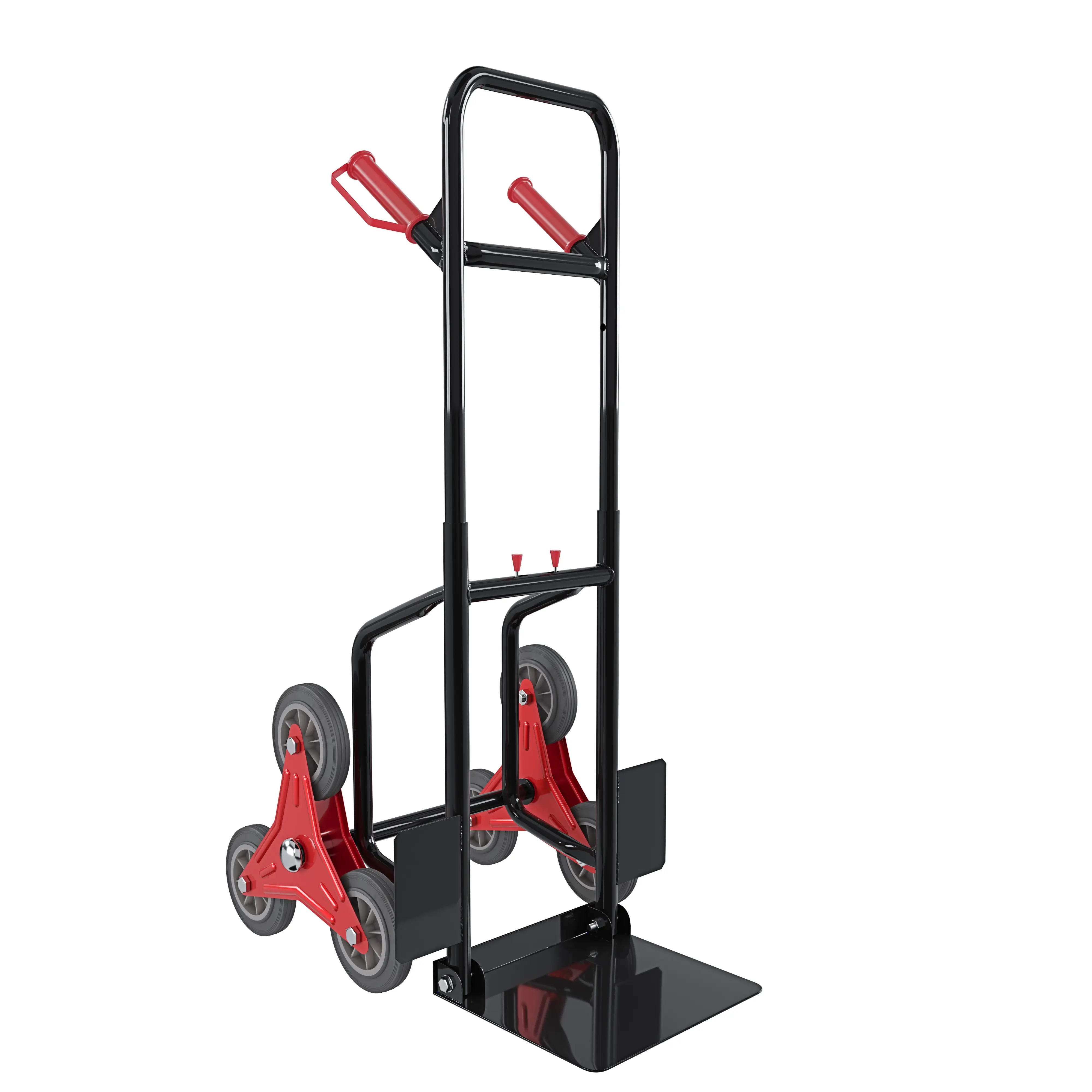 carrello-a-mano-montascale-portapacchi-portata-max-200-kg-carrellino-pieghevole-impilatore-acciaio-tubolare-ruote-gomma-dura-trasporto-pacchi-grandi-portacasse-portasacchi-112-x-61-x-44-cm-nero-436515