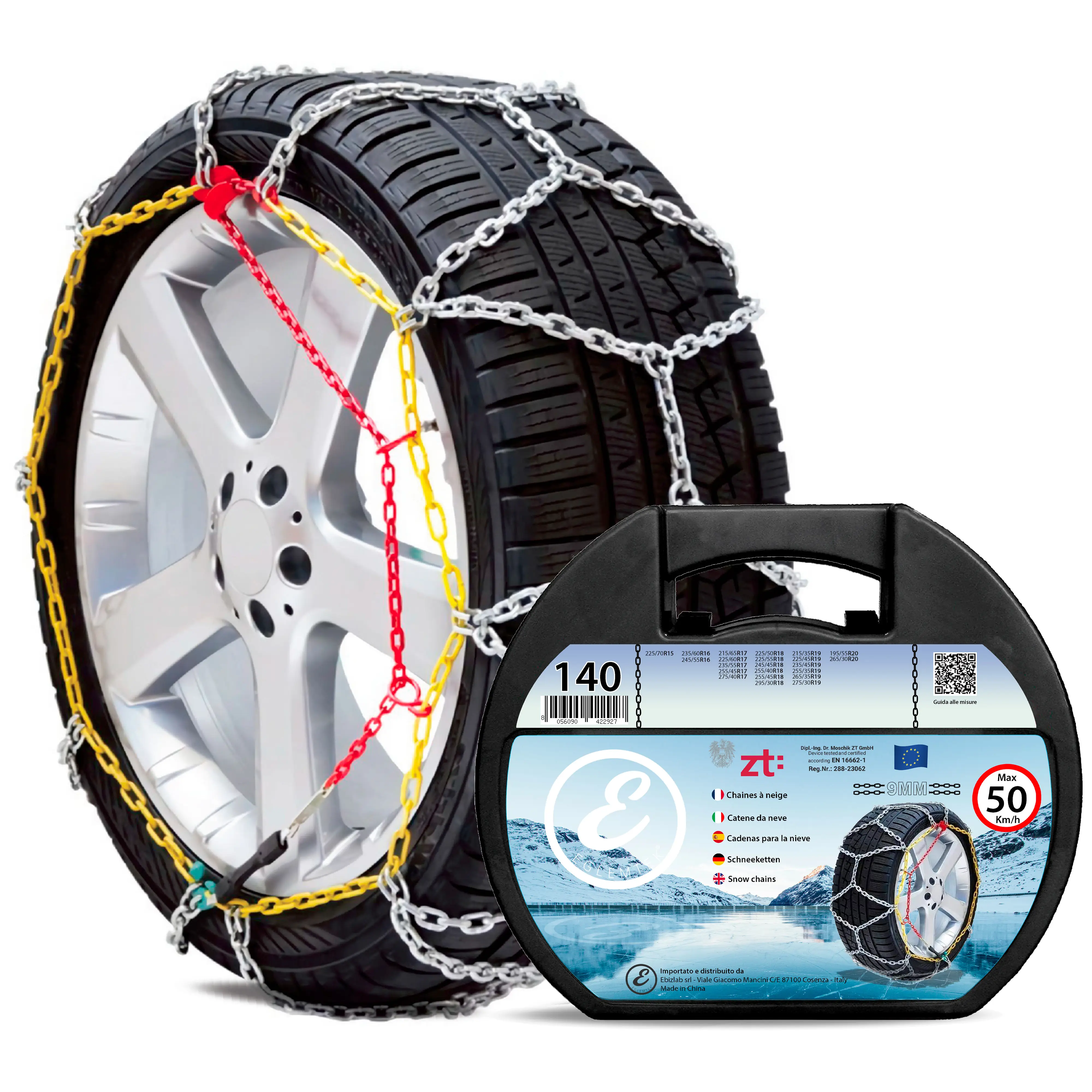 catene-da-neve-in-metallo-9-mm-omologate-tuv-e-gs-onorm-montaggio-rapido-per-auto-macchina-furgone-suv-con-tensionatore-autobloccante-misura-140-191272-1