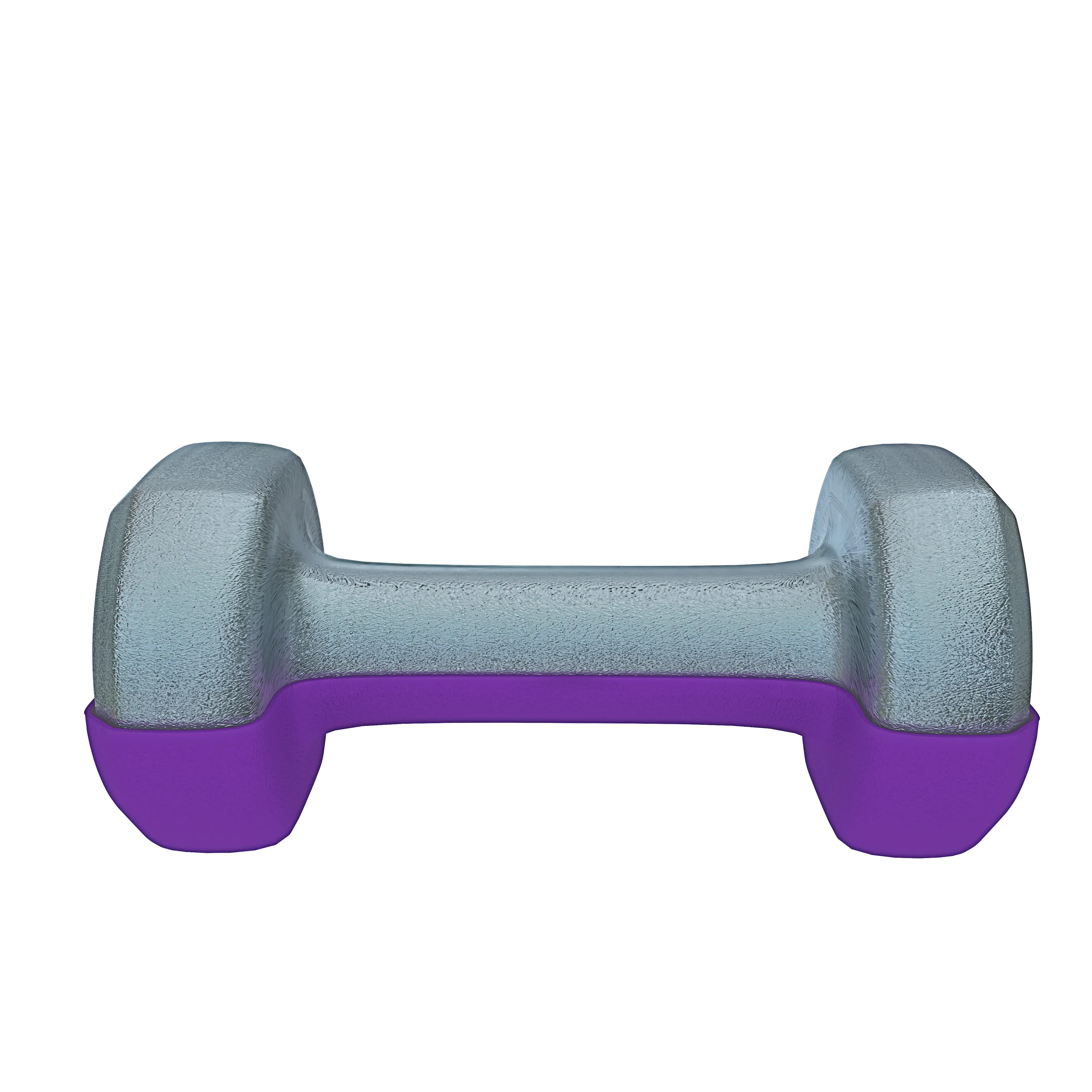 Coppia Pesi Palestra Manubri Per Casa Fitness Manubrio In Neoprene Pesetti Esagonali Impugnatura Antiscivolo Body Building Crossfit Aerobica Esercizi Ginnastica 2 x 1.5 Kg Colore Viola