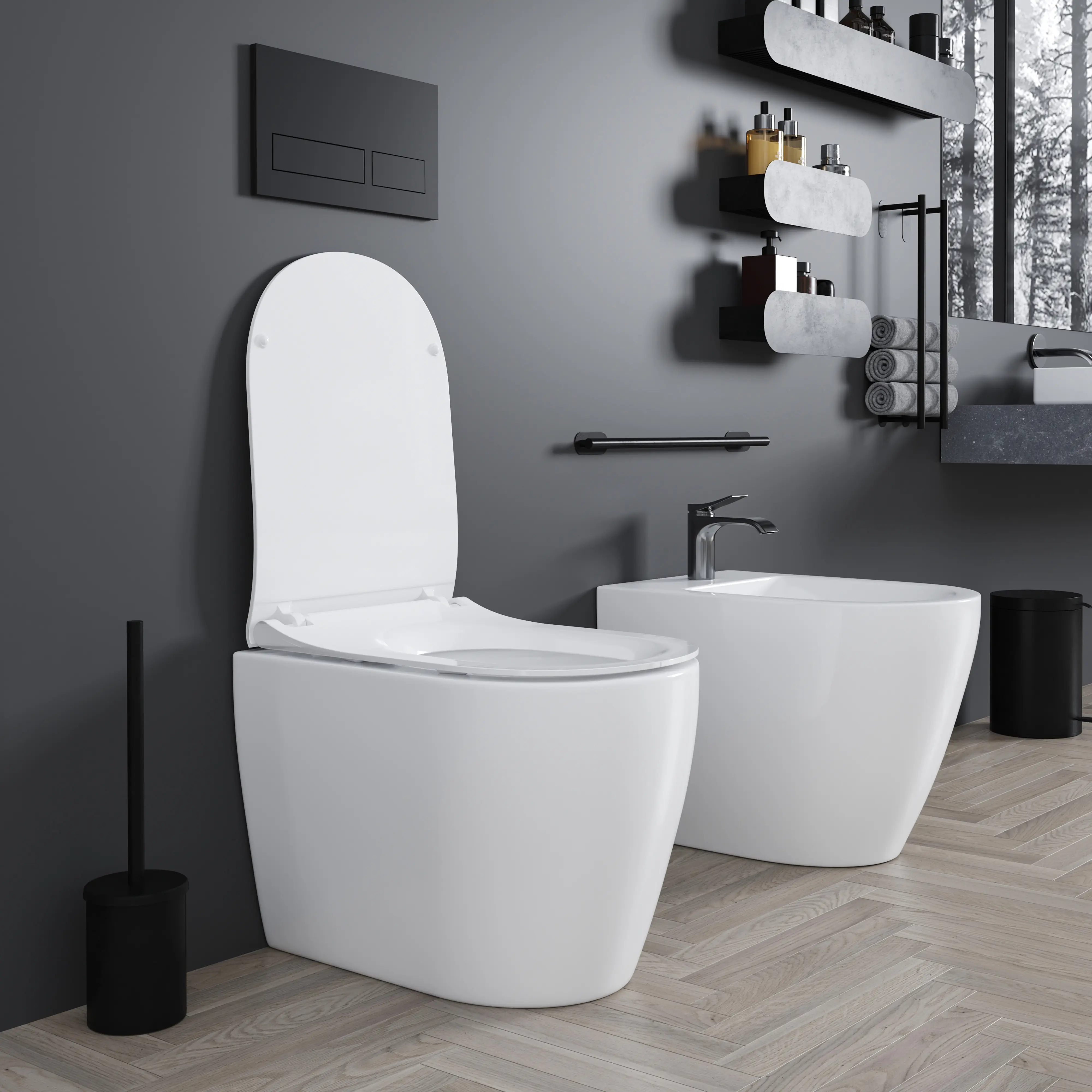 coppia-sanitari-filomuro-filo-muro-filo-parete-vaso-wc-rimless-senza-brida-e-bidet-design-moderno-in-ceramica-con-copriwater-chiusura-soft-close-chiusura-rallentata-colore-bianco-435196