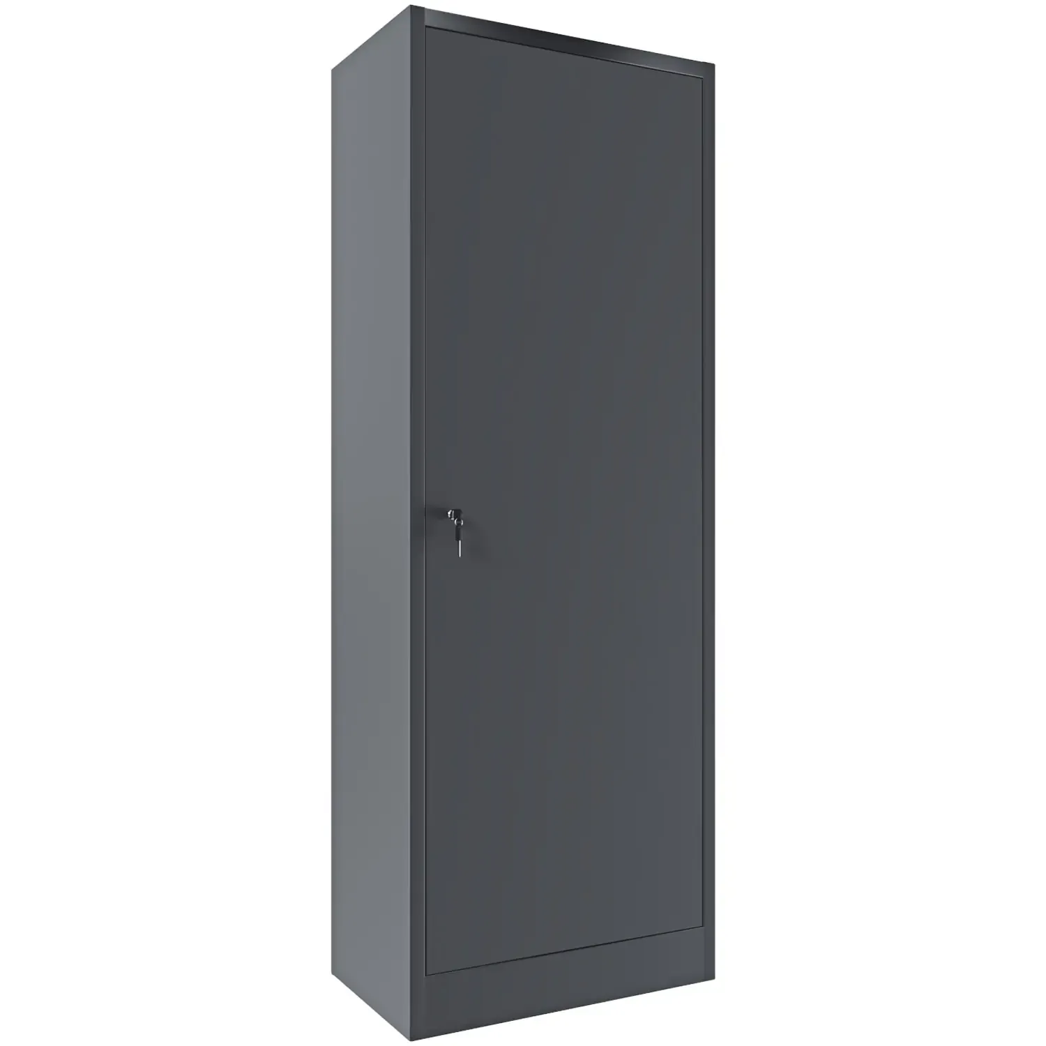 Armadio Portafucili 10 Posti Armadietto Per Armi Fuciliera In Lamiera Di Acciaio Con Cassetto Tesoretto Con Serratura E Doppia Chiave Cassaforte Tennessee 148 x 53.5 x 32 Cm Colore Grigio Scuro