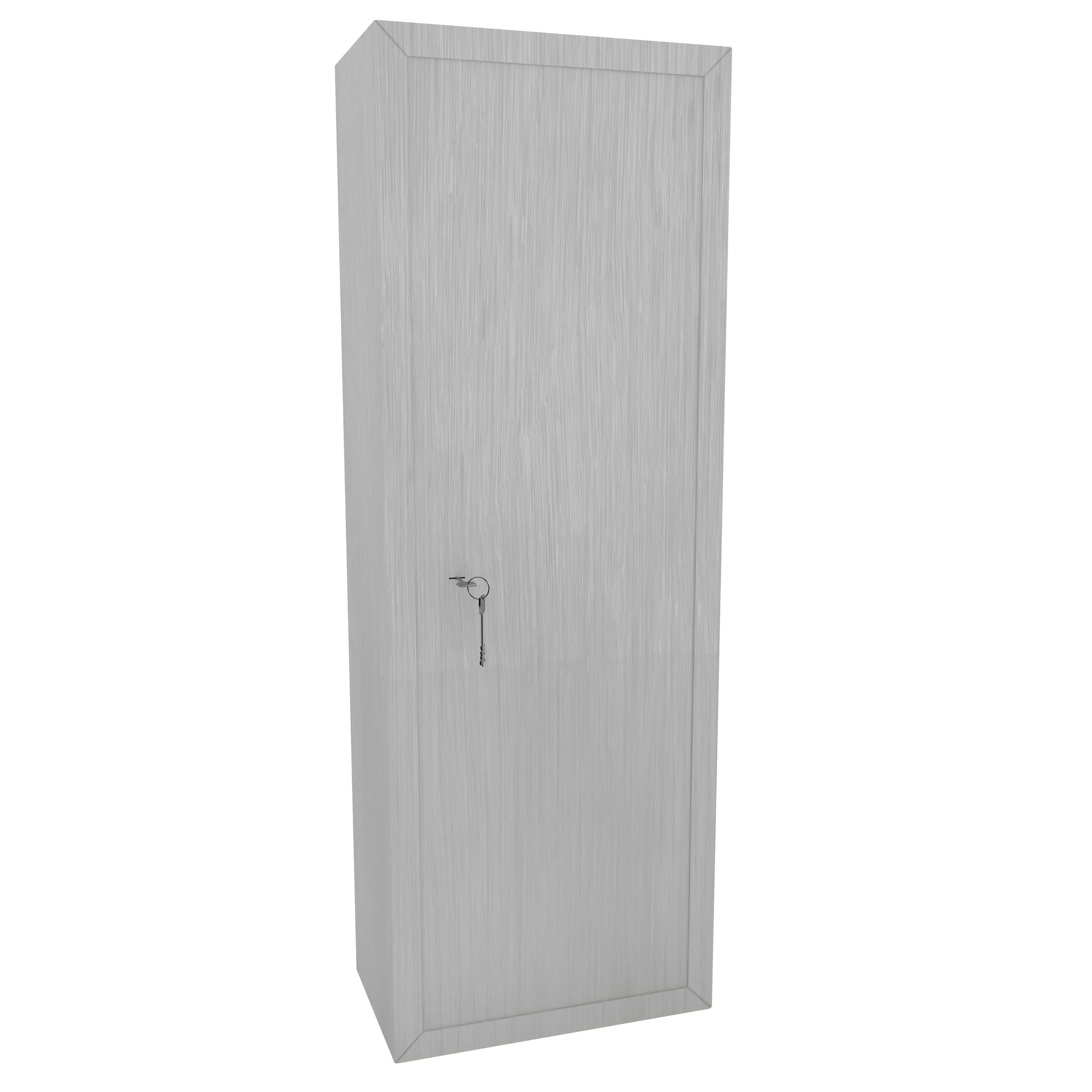 Armadio Portafucili Armi Blindato Fuciliera In Acciaio Con Cassetto Tesoretto Con Serratura E Chiave A Doppia Mappa Cassaforte Sicura Grigio Effetto Legno Collin 148 x 53.5 x 32 Cm (10 Posti)