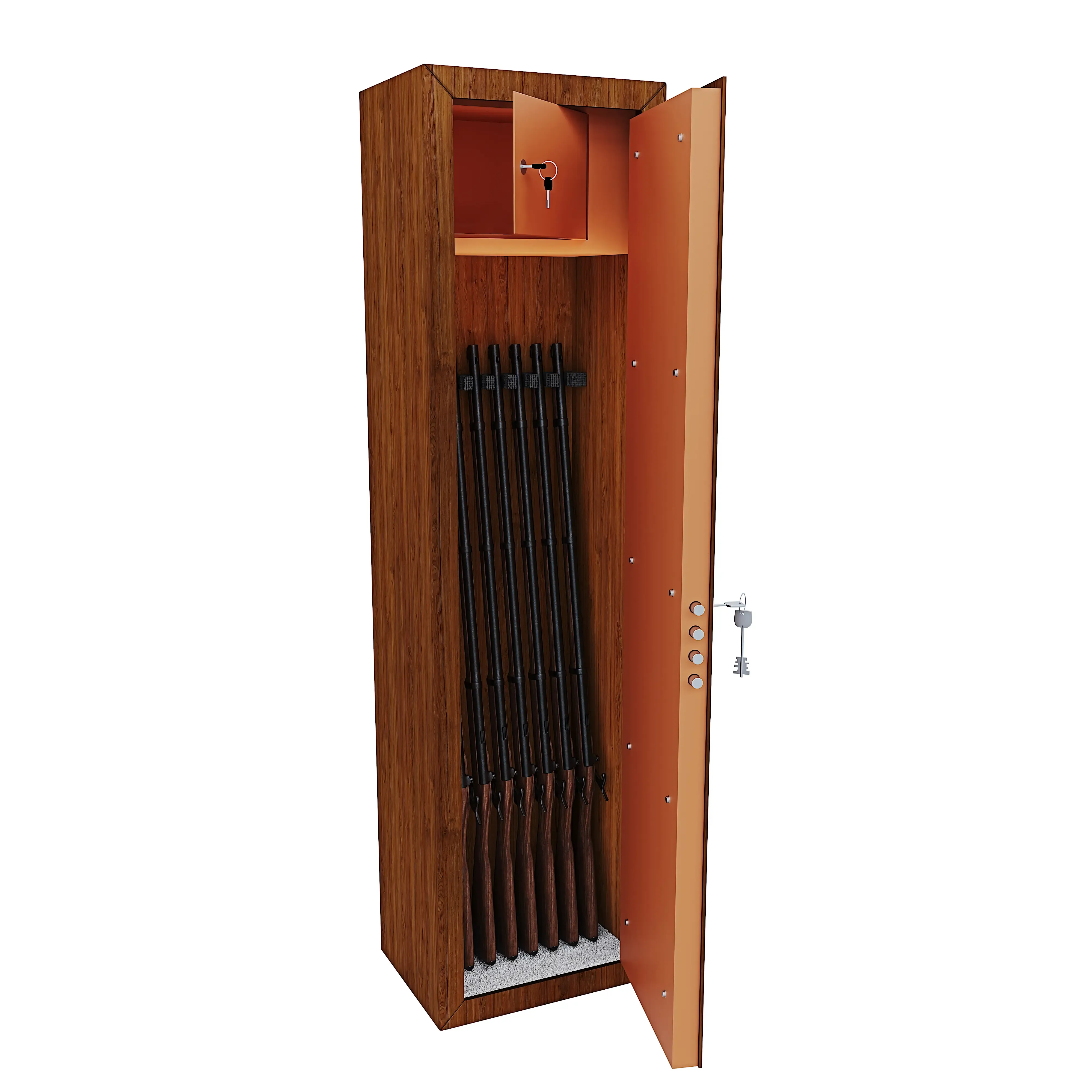 armadio-portafucili-armi-blindato-fuciliera-in-acciaio-effetto-legno-con-cassetto-tesoretto-con-serratura-e-chiave-a-doppia-mappa-cassaforte-sicura-waco-colore-marrone-8-posti-191178-1