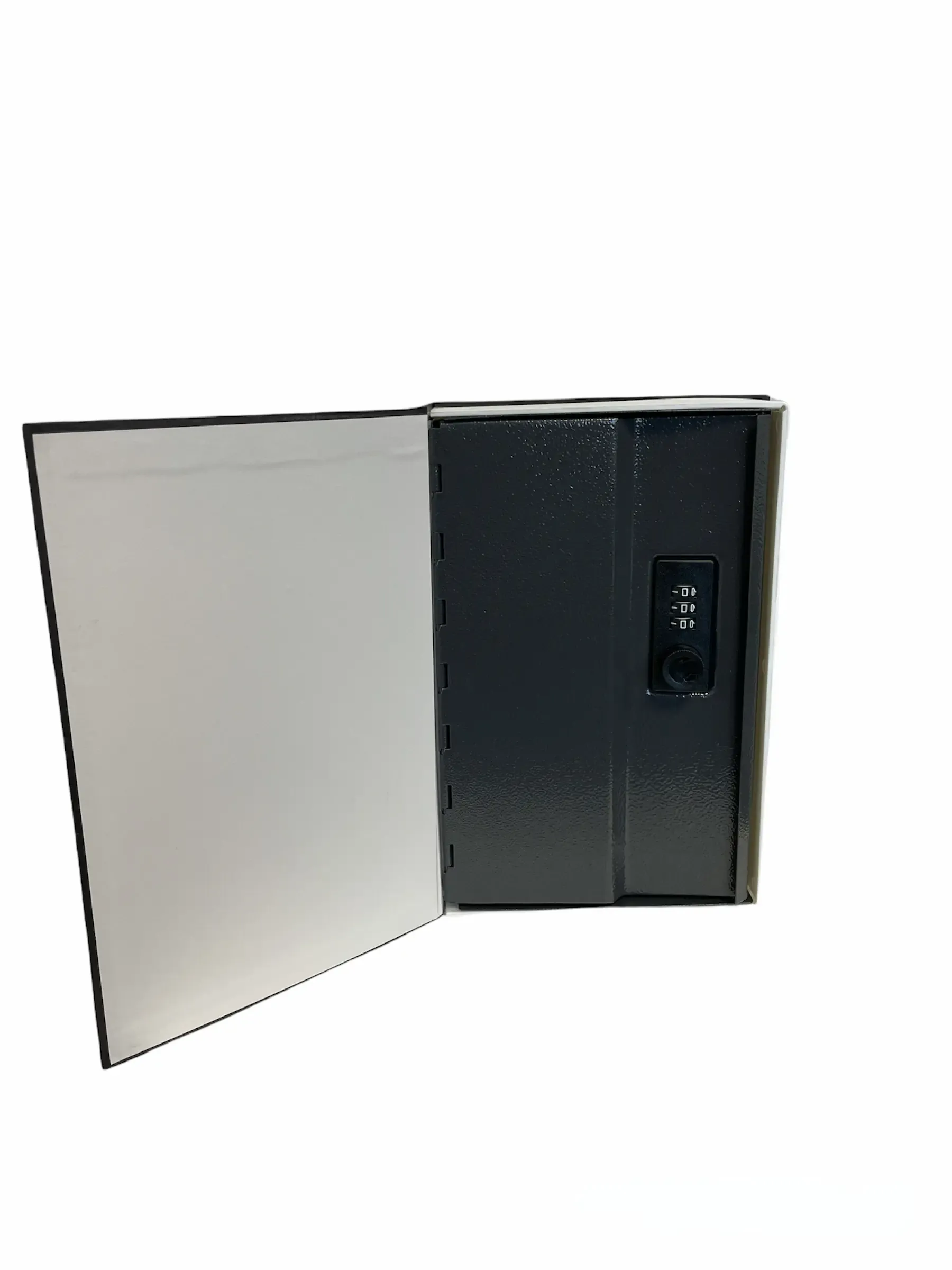 Cassetta Portavalori Cassaforte A Forma Di Libro Dizionario Con Serratura Con Combinazione Numerica a 3 Cifre Ideale Per Soldi Gioielli In Acciaio Per Casa Ufficio 24 x 15.5 x 5.5 Cm Colore Nero