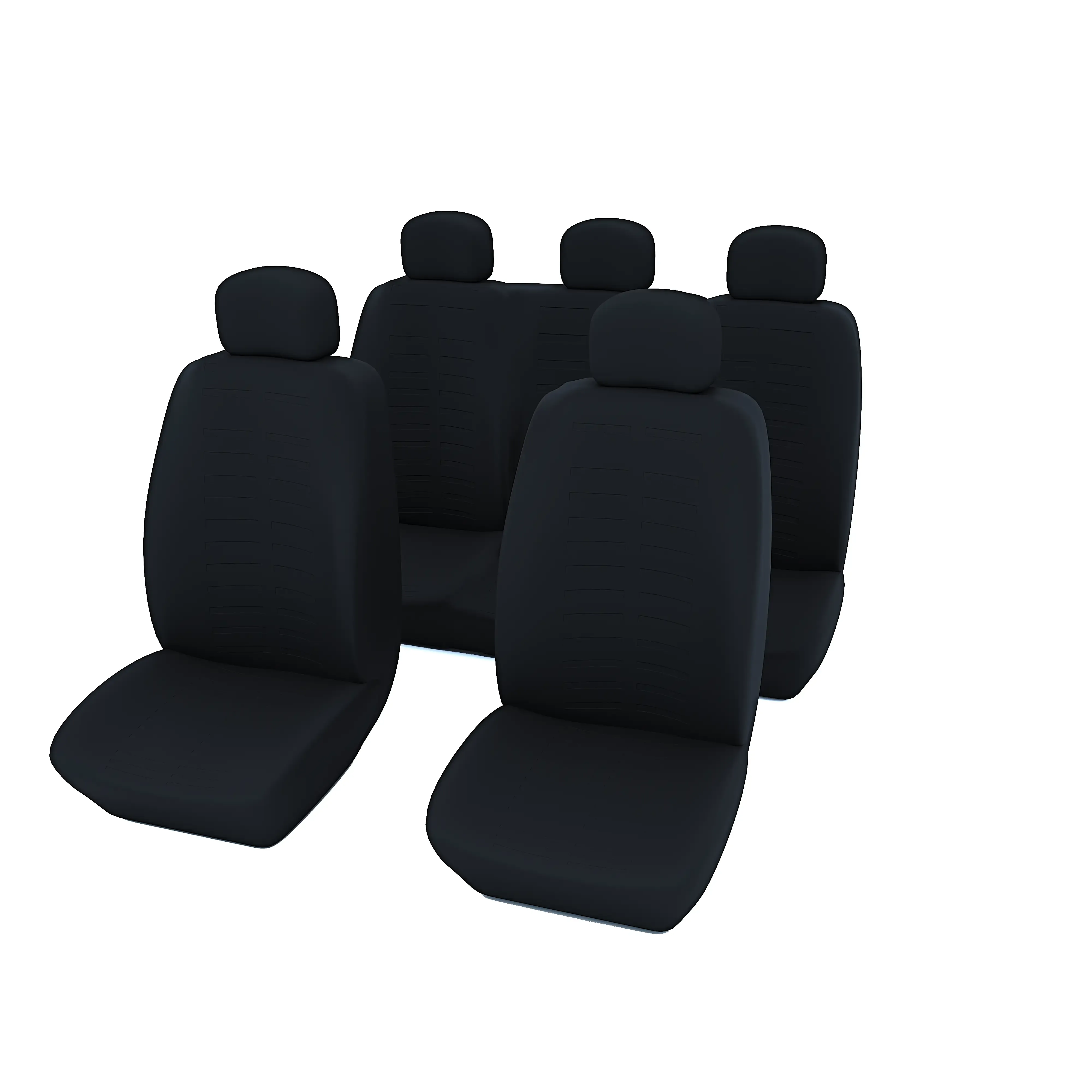 Coprisedili Auto Universali Copri-Sedili Tulare Anteriore Posteriore Coprisedile Macchina Protezione Schienale Guidatore Passeggeri Accessori Interno Tappezzeria Copri Poggiatesta Elasticizzato Nero