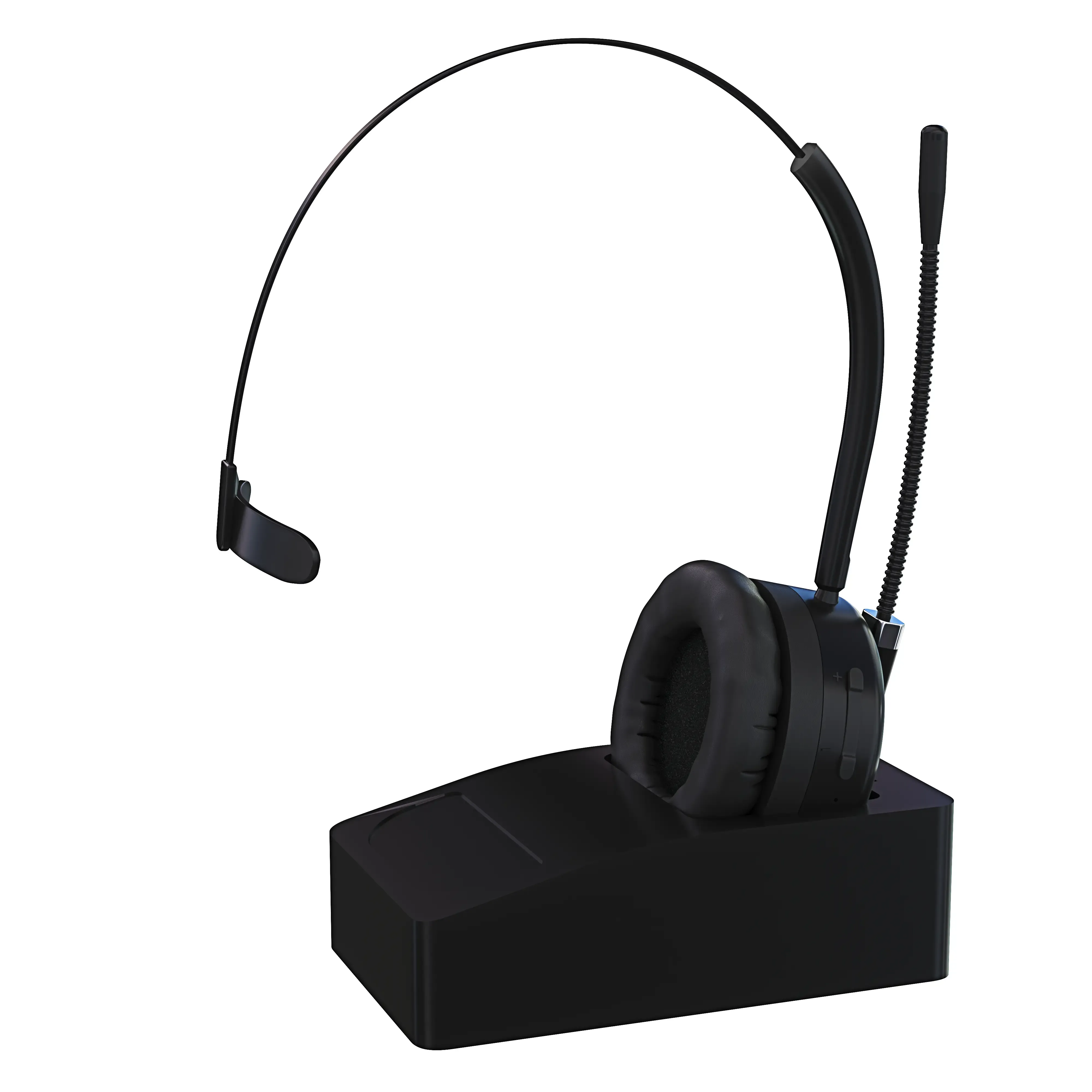 Cuffie Bluetooth 5.0 Con Microfono Direzionale Con Stazione Di Ricarica E Cancellazione Del Rumore Batteria Lunga Durata Cuffie Wireless Per PC Videocall Videochiamata Call Center Ufficio