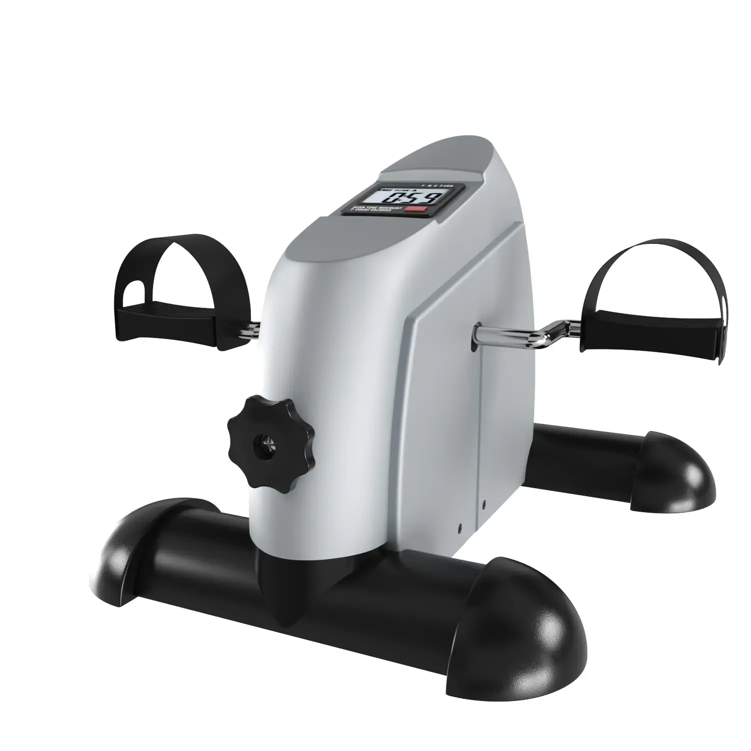 Mini Cyclette Pieghevole Pedaliera Per Riabilitazione Dispositivo Anziani Da Tavolo Scrivania Bike Bicicletta Pedali Antiscivolo Schermo LCD Con Calorie Bruciate Ginnastica Esercizio Fitness Gambe