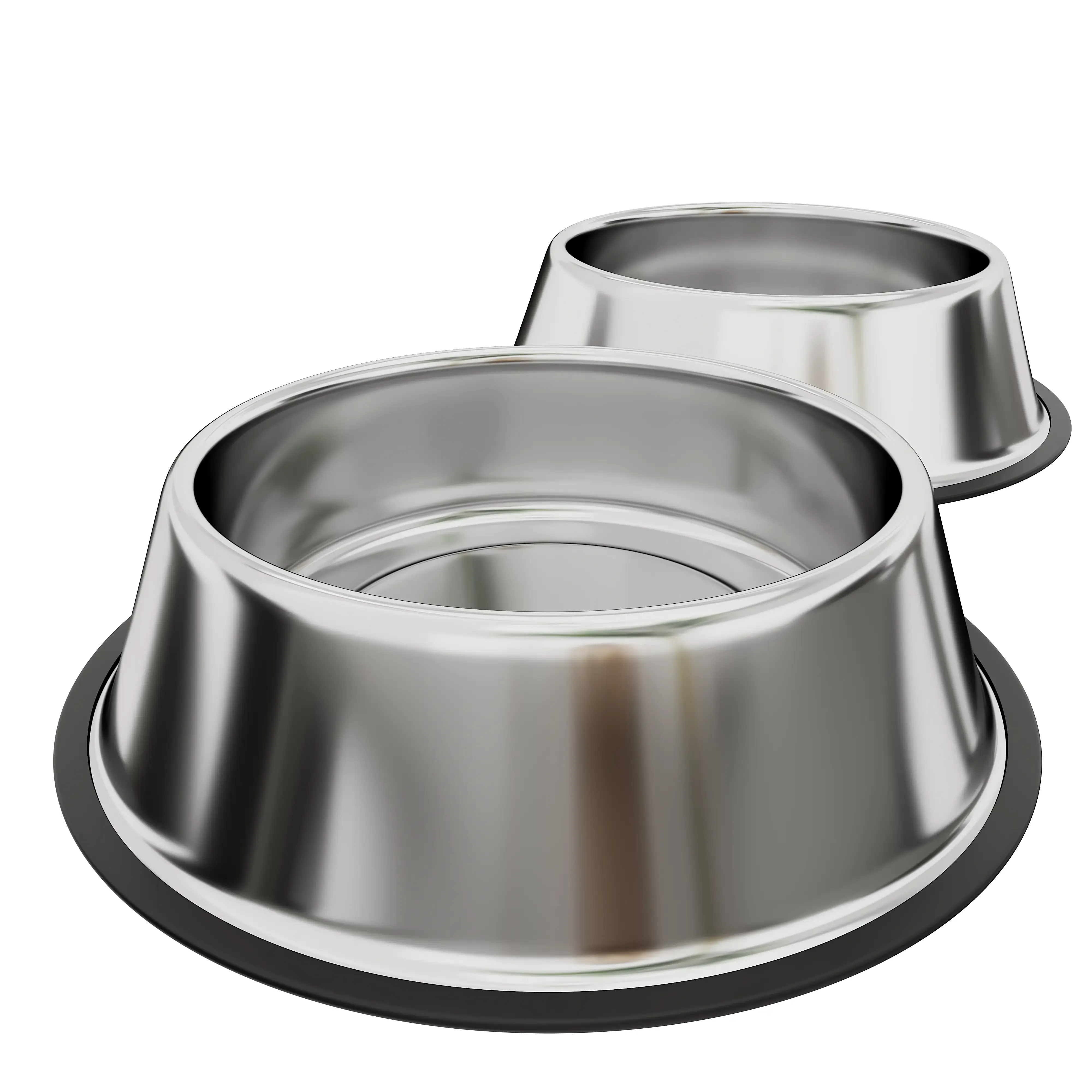 set-di-2-ciotole-per-cani-gatti-in-acciaio-inox-inossidabile-con-gomma-antiscivolo-alla-base-ciotola-cibo-croccantini-alimentazione-acqua-da-900-ml-diametro-25-cm-colore-argento-191540-1