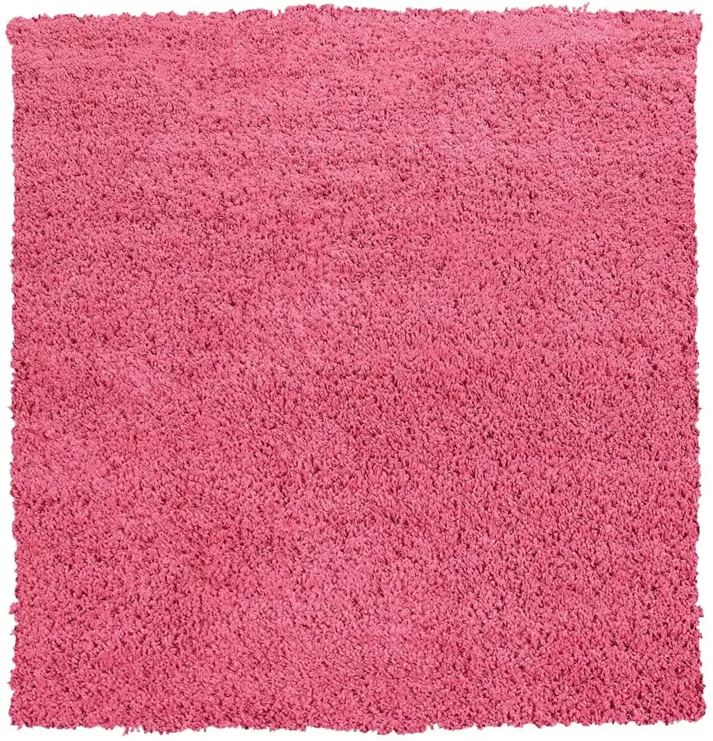 Tappeto Shaggy A Pelo Lungo Antiscivolo Moderno Per Salotto Camera Soggiorno In Diversi Colori E Misure, Colore Intenso e Brillante, 140 x 200 cm, Rosa