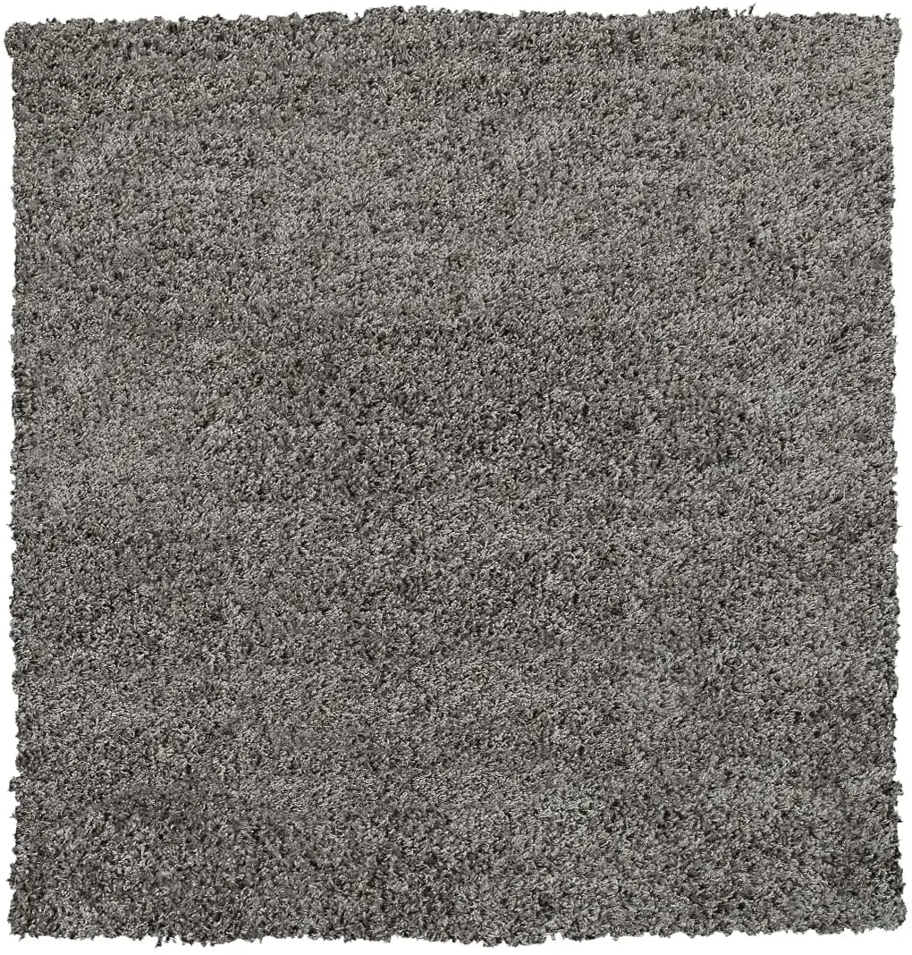 Tappeto Shaggy A Pelo Lungo Antiscivolo Moderno Per Salotto Camera Soggiorno In Diversi Colori E Misure, Colore Intenso e Brillante, 200 x 290 cm, Grigio