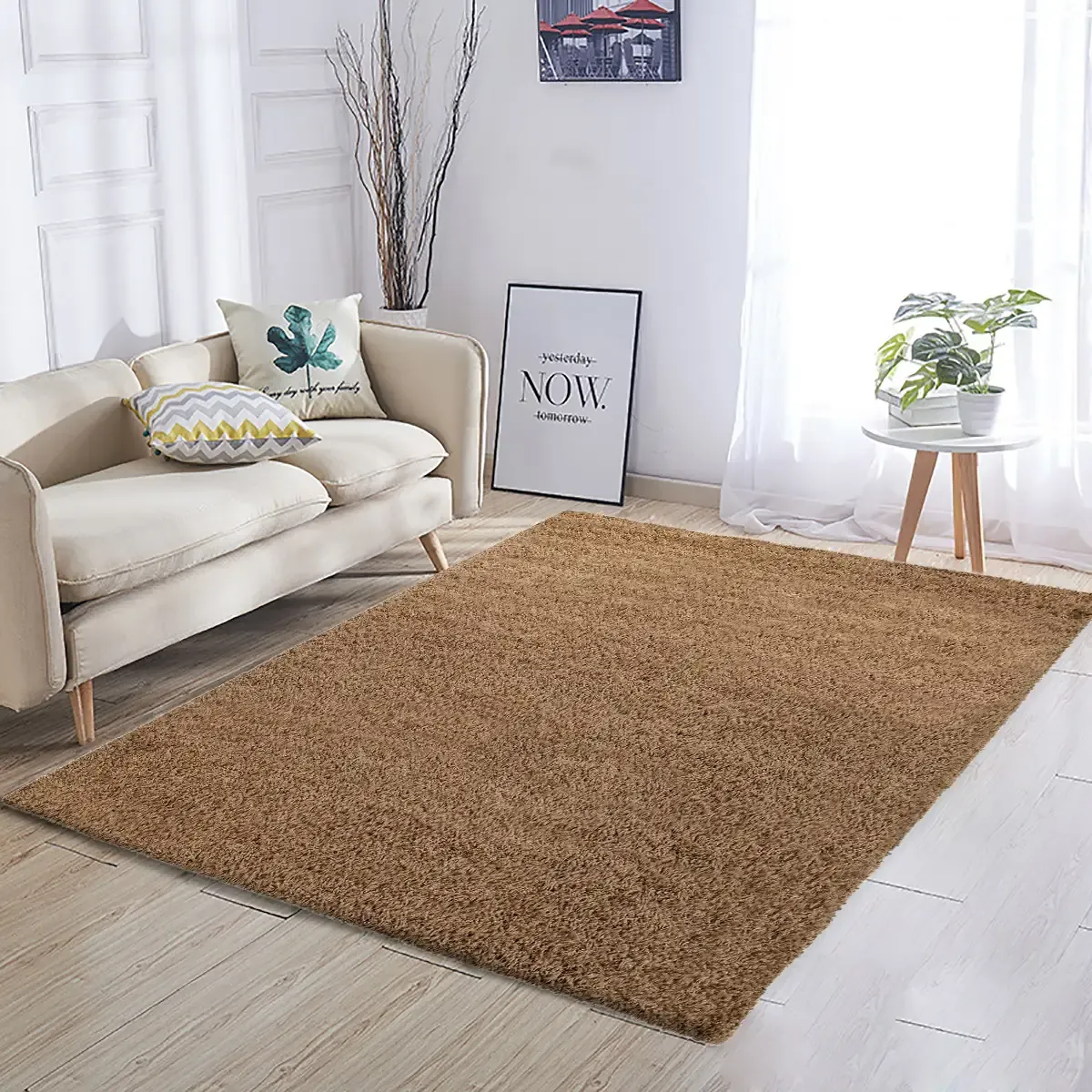 tappeto-shaggy-a-pelo-lungo-antiscivolo-moderno-per-salotto-camera-soggiorno-in-diversi-colori-e-misure-colore-intenso-e-brillante-60-x-100-cm-beige-190481-1