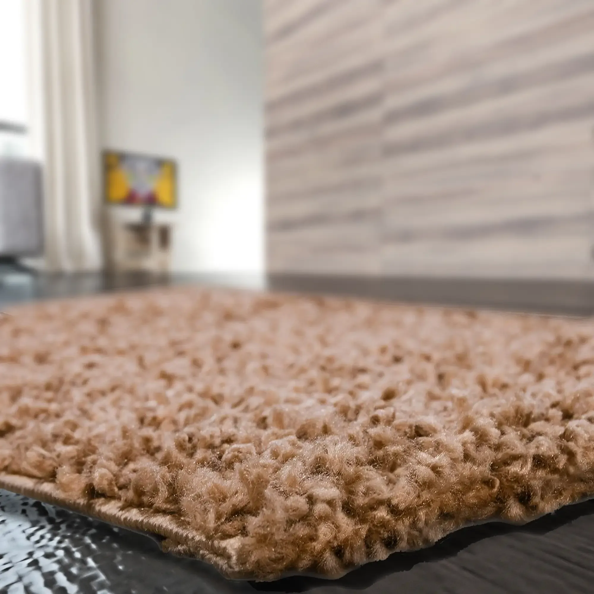 tappeto-shaggy-a-pelo-lungo-antiscivolo-moderno-per-salotto-camera-soggiorno-in-diversi-colori-e-misure-colore-intenso-e-brillante-quadrato-150-x-150-cm-beige-190589-2