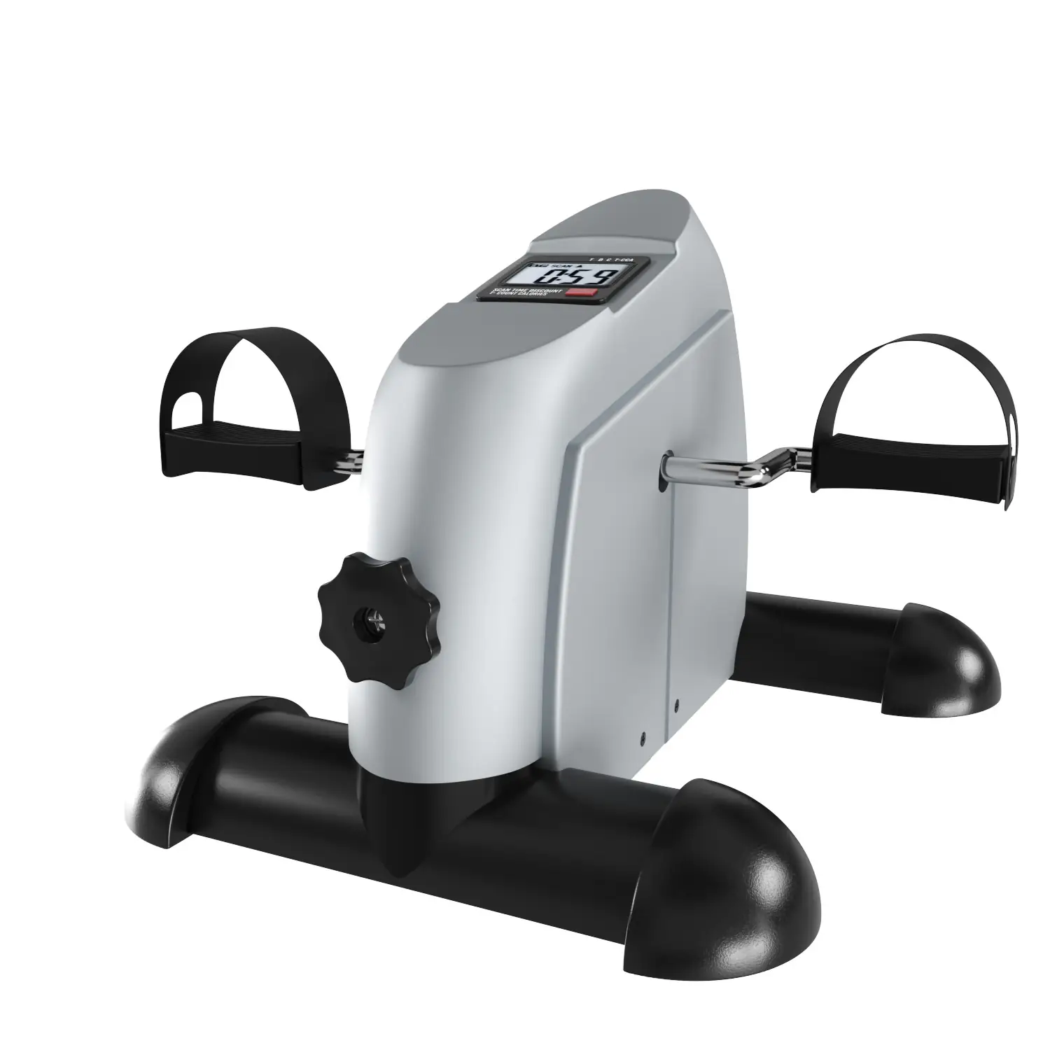 Mini Cyclette Pieghevole Pedaliera Per Riabilitazione Dispositivo Anziani Da Tavolo Scrivania Bike Bicicletta Pedali Antiscivolo Schermo LCD Con Calorie Bruciate Ginnastica Esercizio Fitness Gambe