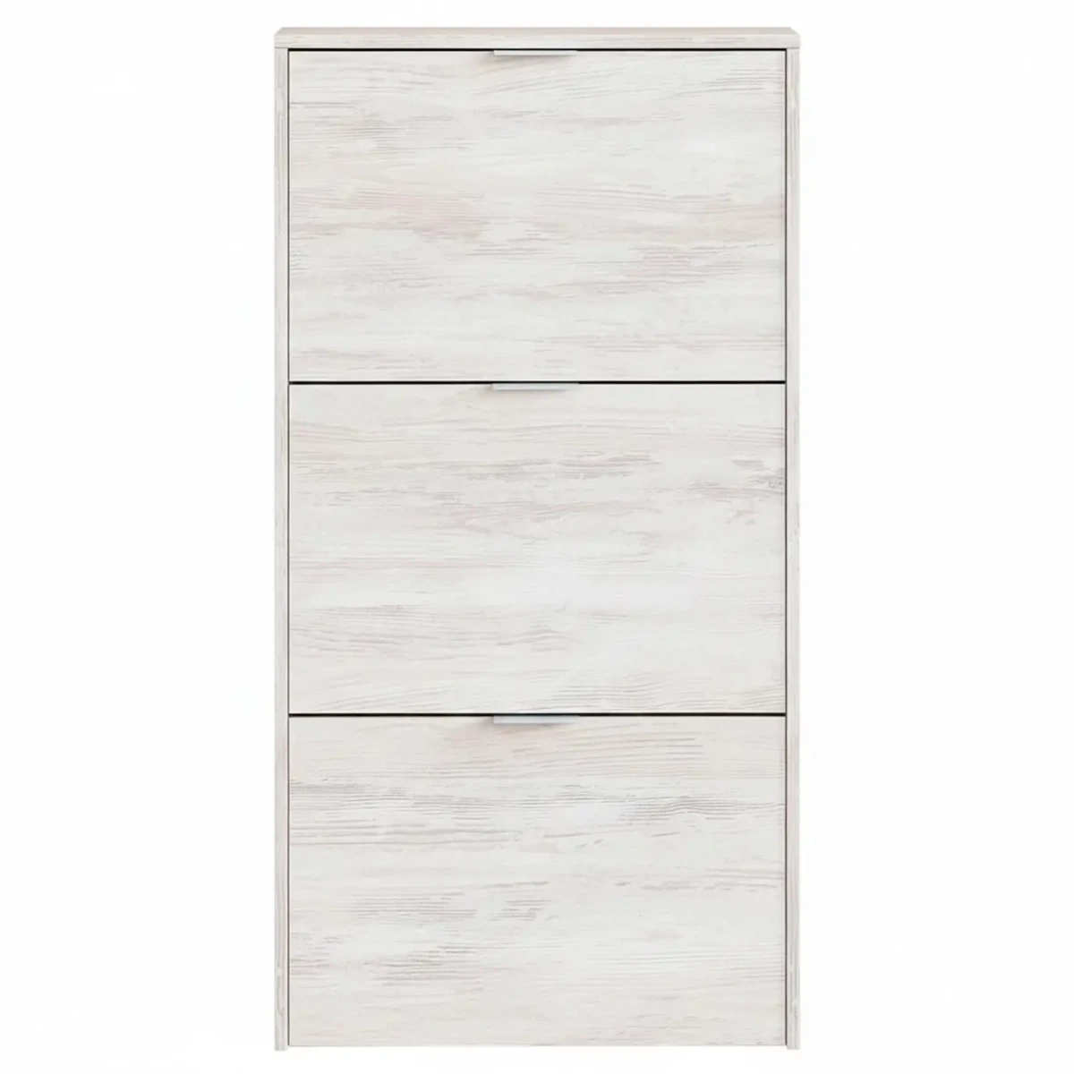 Scarpiera A Ribalta Salvaspazio 3 Ante E 6 Ripiani Mobile Portascarpe Antigraffio Fino A 20 Paia Di Scarpe Design Moderno Minimal Ingresso Corridoio Retro Porta 113 x 60 x 22 Cm