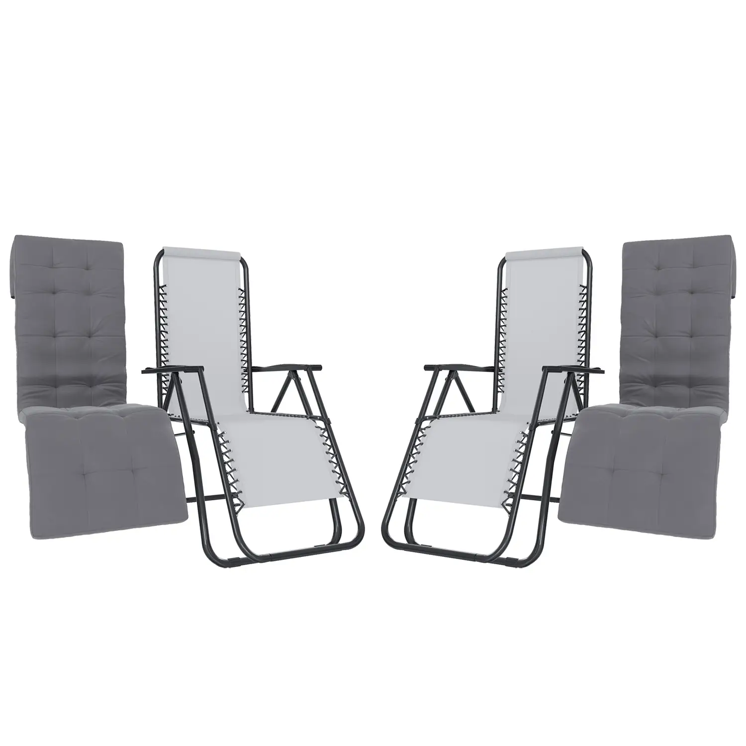 set-di-2-poltrone-sedie-sdraio-relax-reclinabili-gravitagrave-0-con-cuscino-trapuntato-imbottito-design-ergonomico-richiudibile-salvaspazio-in-acciaio-tubolare-doppio-spessore-portata-max-120-kg-bianco-433170