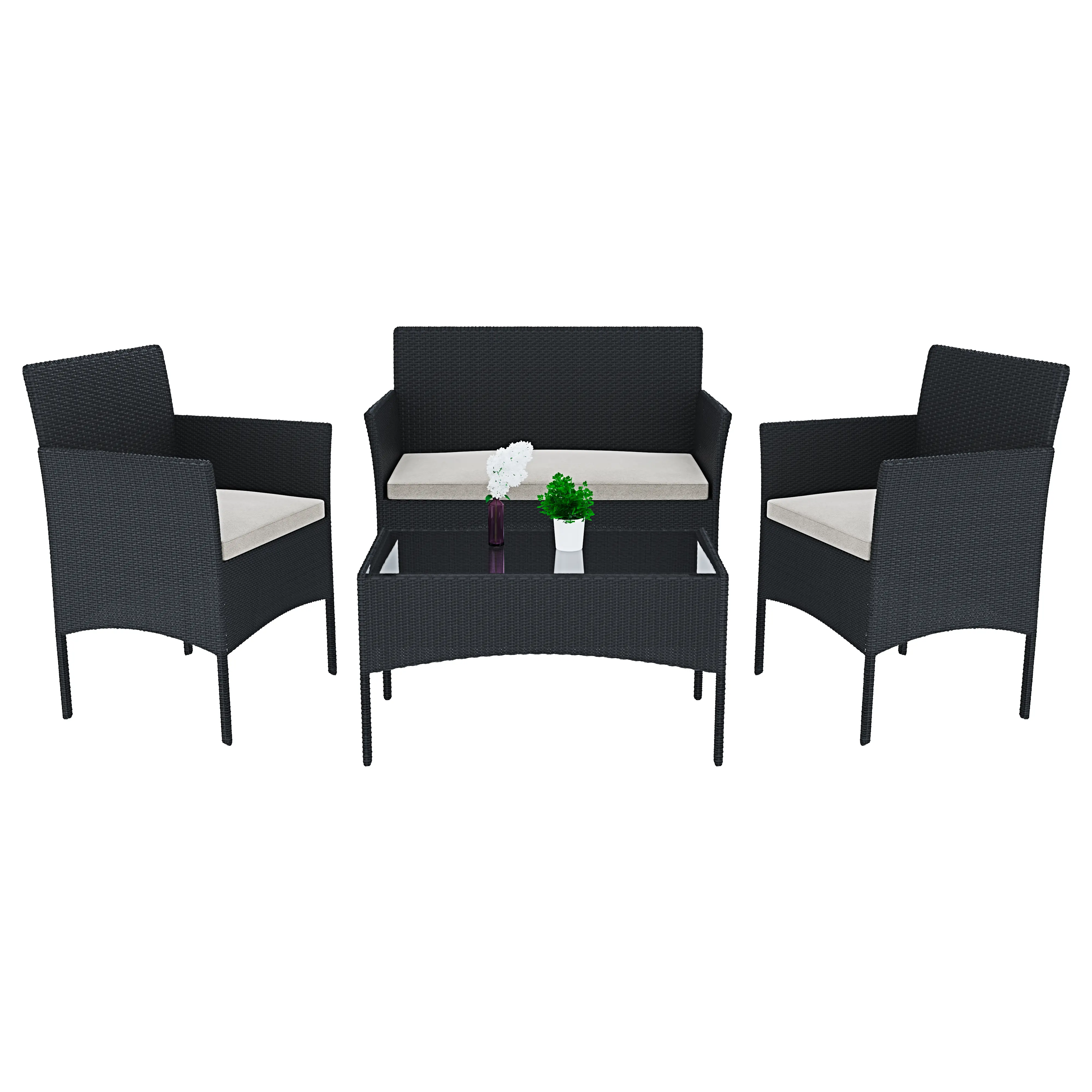 set-di-mobili-da-giardino-salotto-salottino-in-rattan-4-posti-con-tavolino-e-ripiano-in-vetro-2-poltrone-e-divano-2-posti-per-giardino-esterno-piscina-cuscini-sfoderabili-colore-nero-190833-1