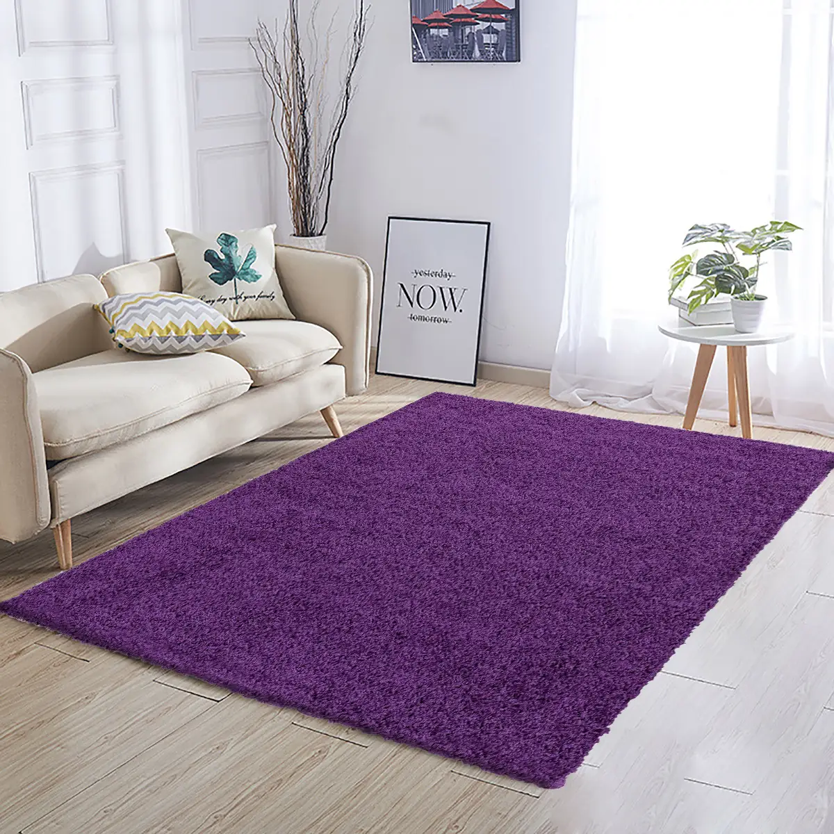 tappeto-shaggy-a-pelo-lungo-antiscivolo-moderno-per-salotto-camera-soggiorno-in-diversi-colori-e-misure-colore-intenso-e-brillante-60-x-100-cm-viola-191070-1