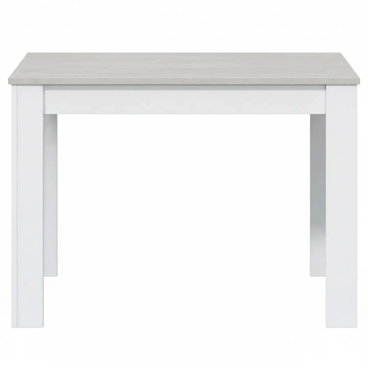 Tavolo Da Pranzo 4 Posti Fisso Stile Nordico Moderno Minimal Tavolino Per Cucina Sala Da Pranzo Soggiorno Zona Living 108.5 x 67 x 78 Cm