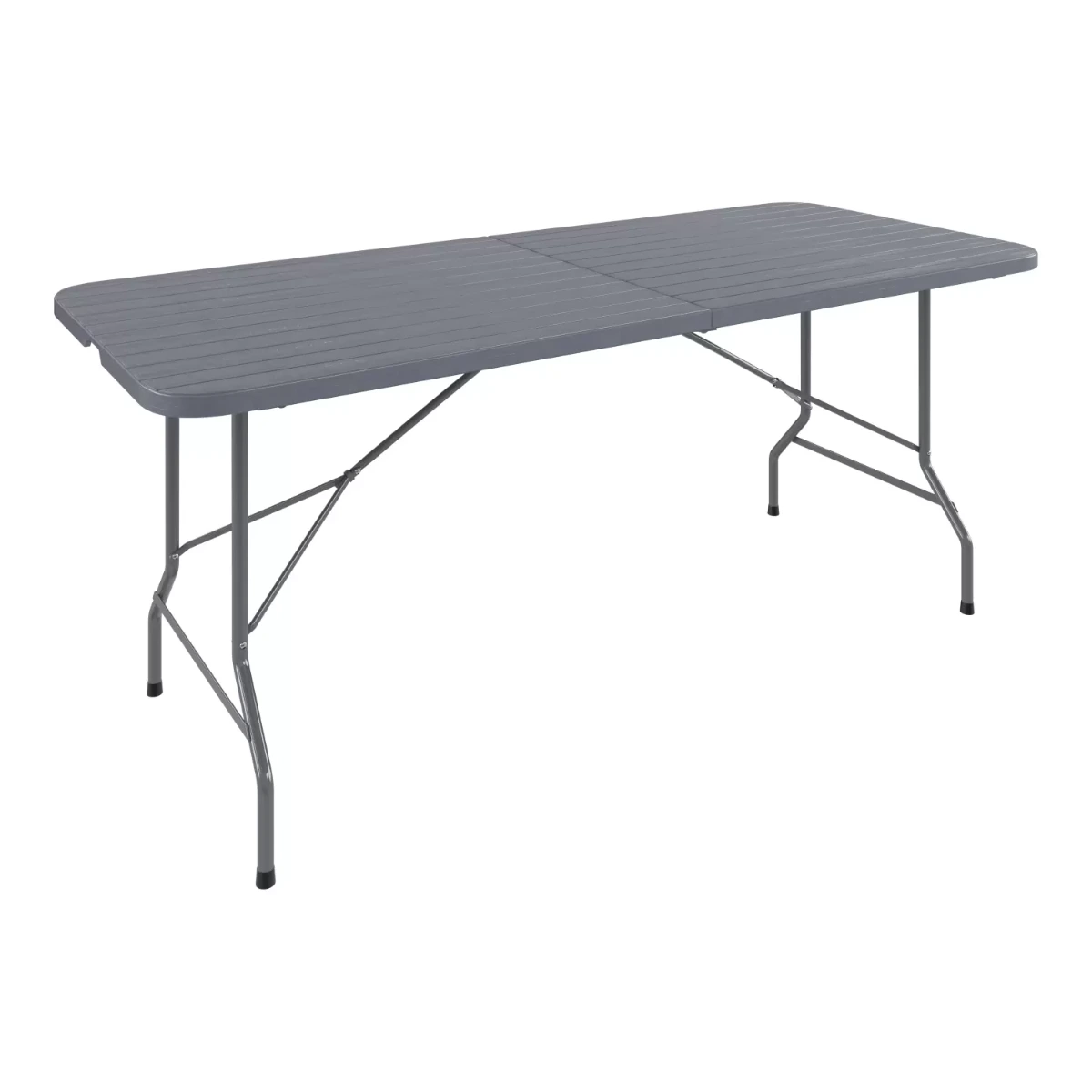Tavolo Tavolino Pieghevole In Dura Resina Set Birreria Facile Trasporto Con Maniglie Ideale Per Giardino Campeggio Terrazzo Fiere Sagre 180 x 74 x 74 cm