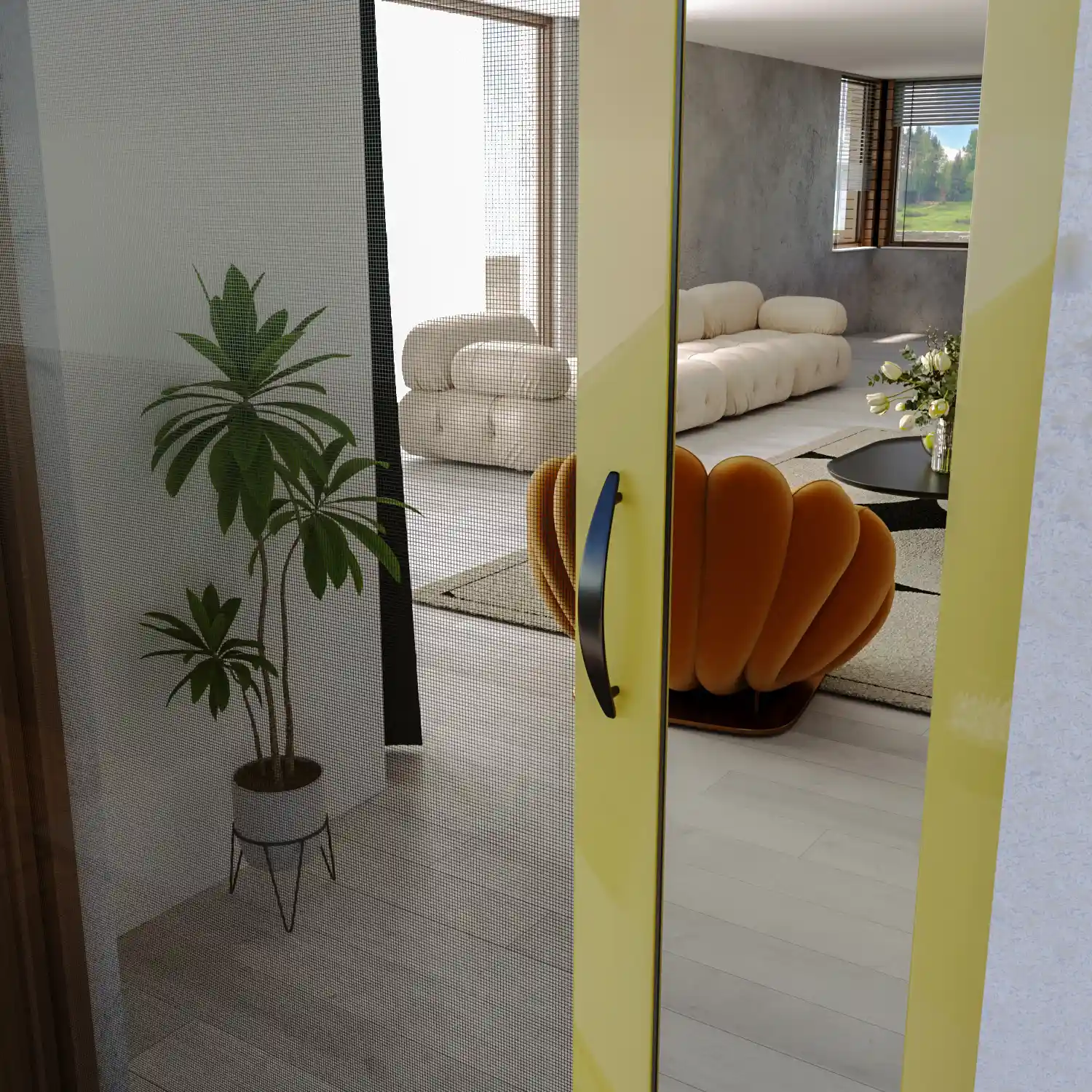Zanzariera A Rullo Orizzontale 150 X 250 Cm Oro